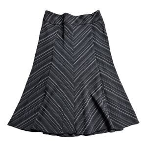 Spring Street Vintage 90s Retro Gray Plaid High Waisted Skirt, Size 1